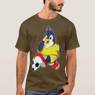 Pinguin als Spieler mit Kugel 1 T-Shirt