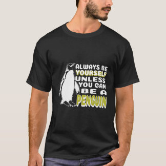 Pinguin Antarktis Winter Animal Sea Bird T-Shirt