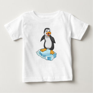 Pinguin auf Eisscholle Baby T-shirt