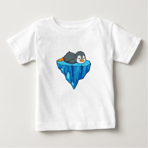 Pinguin auf Eisscholle Baby T-shirt