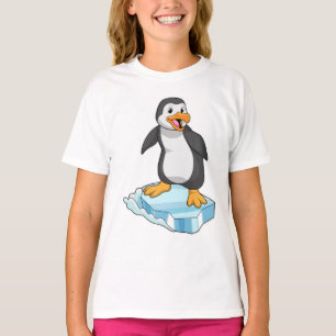 Pinguin auf Eisscholle T-Shirt