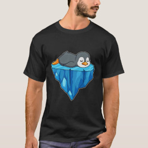 Pinguin auf Eisscholle T-Shirt