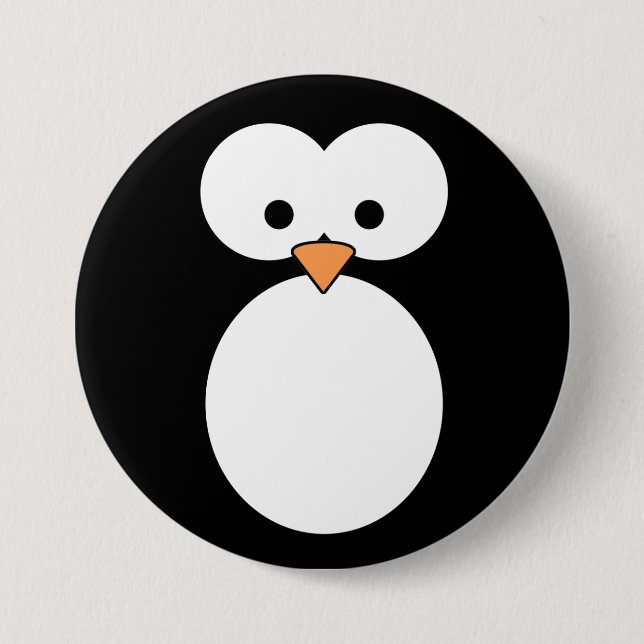 Pinguin-Augen Button (Vorderseite)