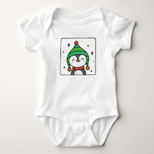 Pinguin Baby Strampler