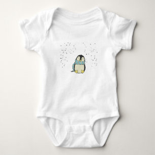 Pinguin Baby Strampler