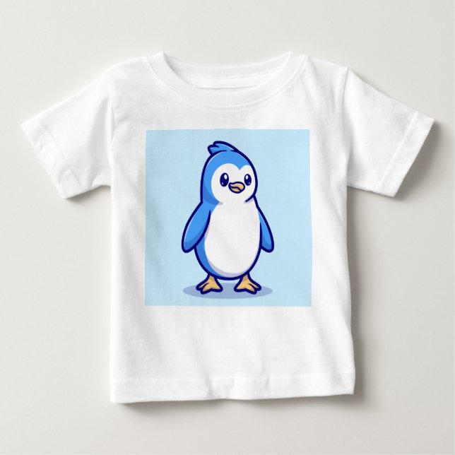 Pinguin Baby T-shirt (Vorderseite)