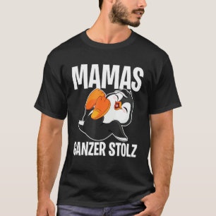 Pinguin Baby und Mutter sind stolz T-Shirt