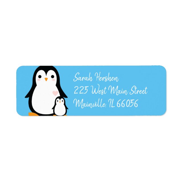 Pinguin-Babydusche (Vorne)