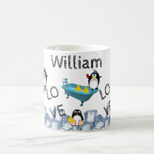Pinguin Bath Yellow Ducks Tasse