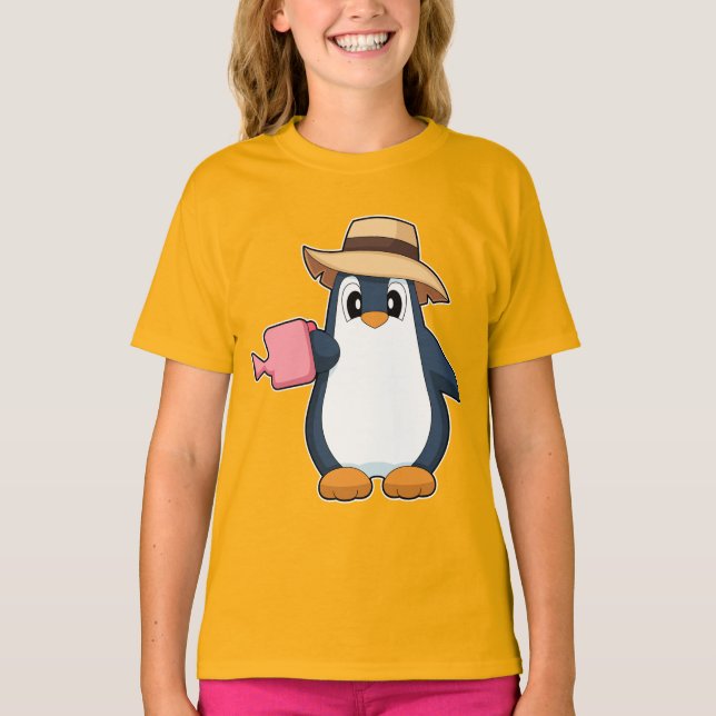 Pinguin Bauer Wasserkocher T-Shirt (Vorderseite)