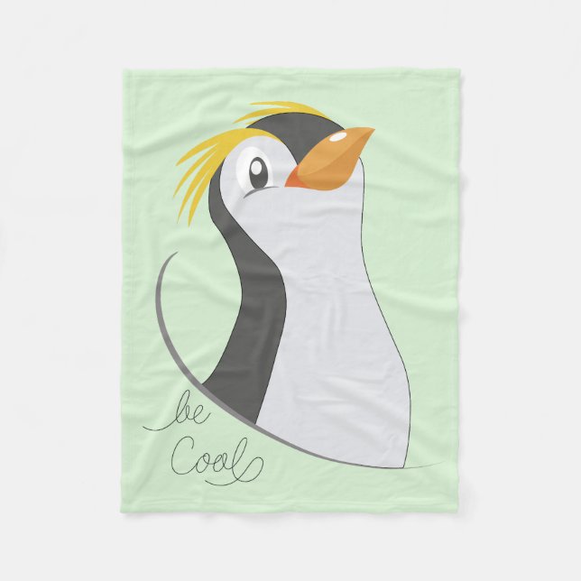 Pinguin-be Cool Fleece Blanket (Vorderseite)