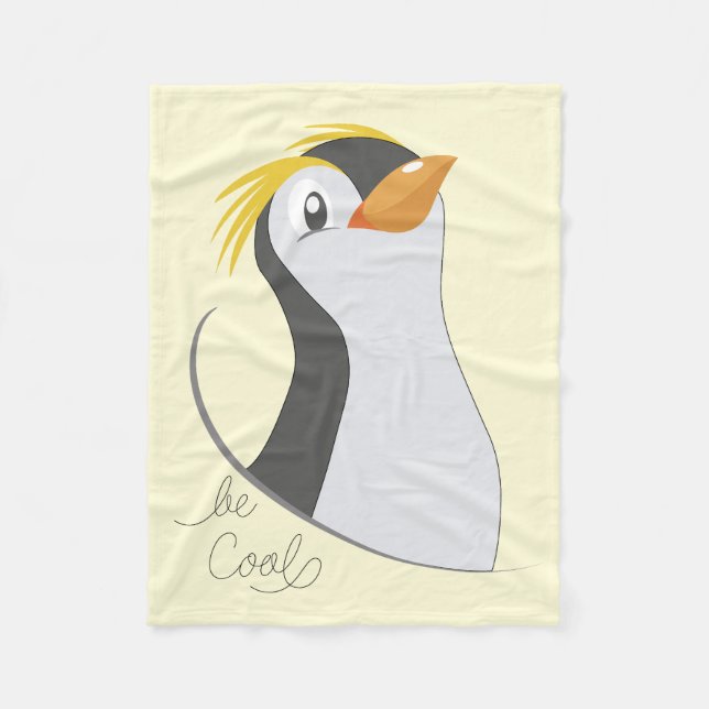 Pinguin-be Cool Fleece Blanket (Vorderseite)