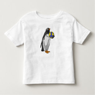 Pinguin beim Handball Sports Kleinkind T-shirt
