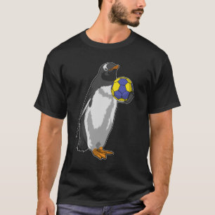 Pinguin beim Handball Sports T-Shirt