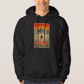 Pinguin Berg T-Shirt Hoodie