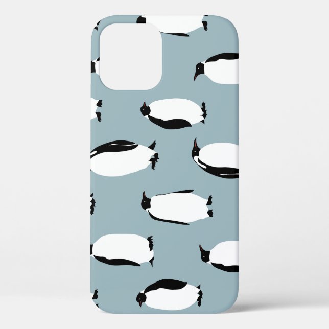 Pinguin Bird Animal Niedlich Pattern Case-Mate iPhone Hülle (Rückseite)