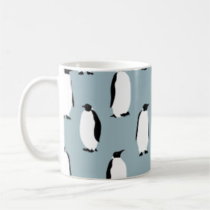 Pinguin Bird Animal Niedlich Pattern Kaffeetasse