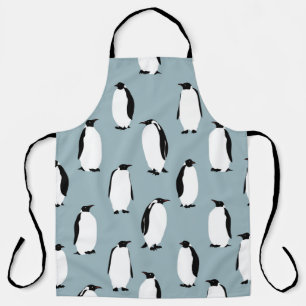 Pinguin Bird Animal Niedlich Pattern Schürze