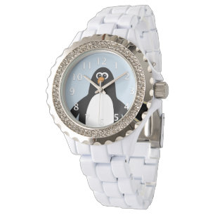 Pinguin Blau Armbanduhr