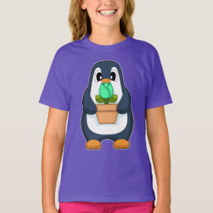 Pinguin-Blume T-Shirt