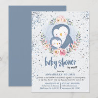 Pinguin Boy Baby Dusche per Post