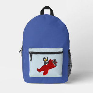 Pinguin-Cartoon Bedruckter Rucksack