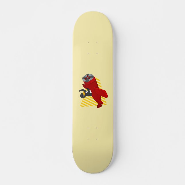 Pinguin-Cartoon-Skateboard Skateboard (Vorne)