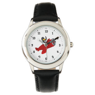 Pinguin-Cartoon-Uhr Armbanduhr