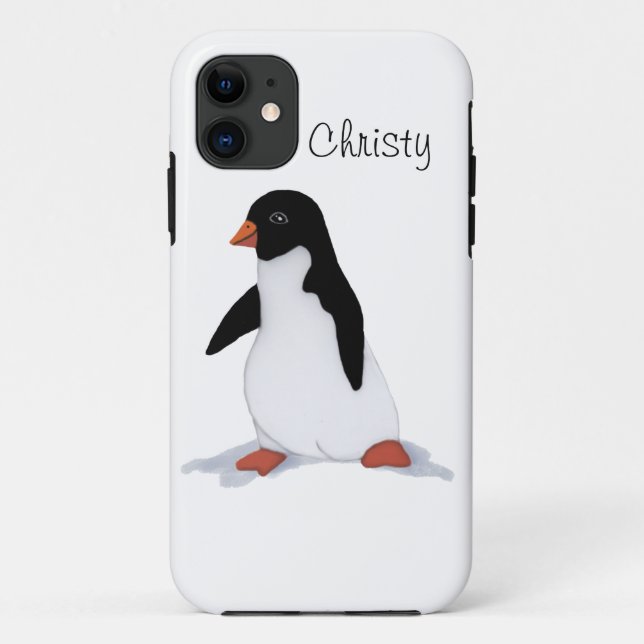 Pinguin Case-Mate iPhone Hülle (Rückseite)