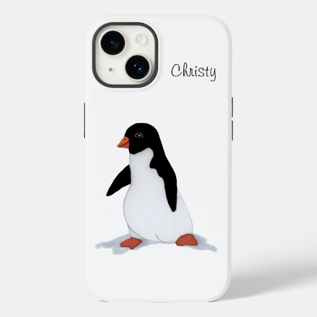 Pinguin Case-Mate iPhone Hülle (Rückseite)