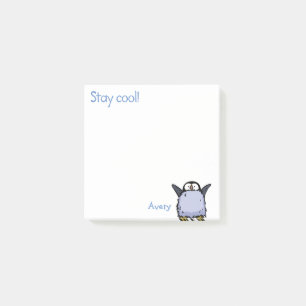 Pinguin Chick Happy Post-It-Notes Post-it Klebezettel