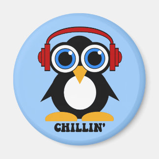 Pinguin Chillin Magnet