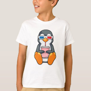 Pinguin Cinema Brille Trinktasse T-Shirt