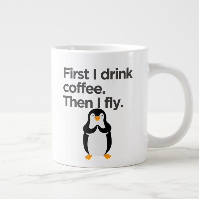 Pinguin Coffee Tasse (Rechts)