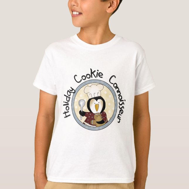 Pinguin Cookie Kenner T - Shirt und Geschenke (Vorderseite)