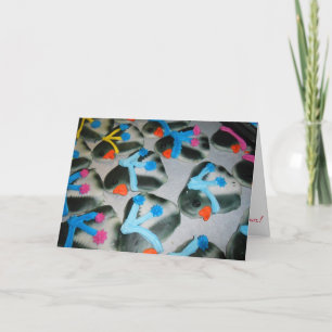 "Pinguin Cookies" Weihnachtskarte Nr. 2 Karte