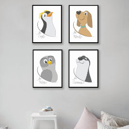 Pinguin - Cool sein Poster