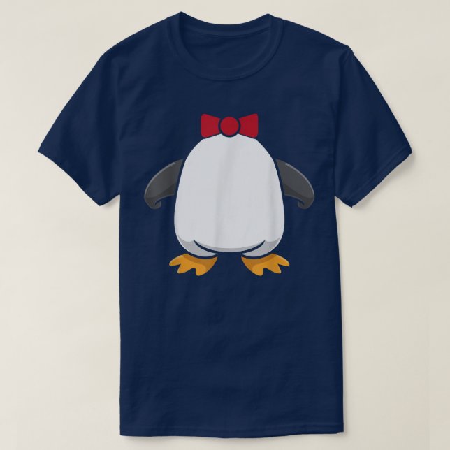 Pinguin Costume Funny Tuedo Halloween Kostüm T-Shirt (Design vorne)