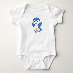 Pinguin Dancing Baby Bodysuit Strampler