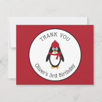 Pinguin Danke, dass Sie eine Karte haben