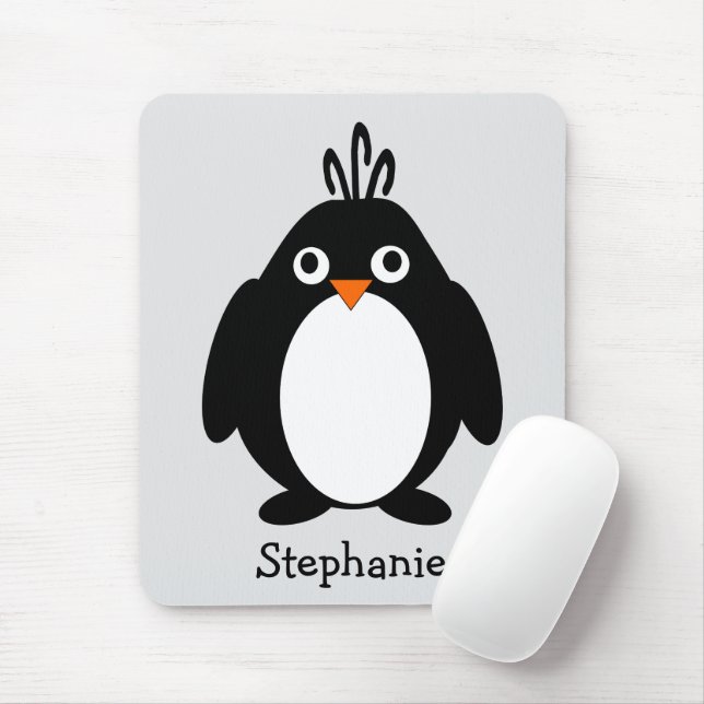 Pinguin-Design Mousepad (Mit Mouse)