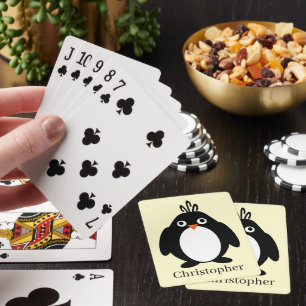 Pinguin Design Playing Cards Spielkarten