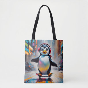 Pinguin Digital Art Malerei Cool