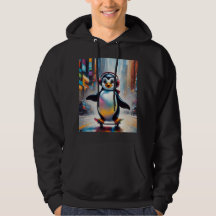 Pinguin Digital Art Malerei Cool