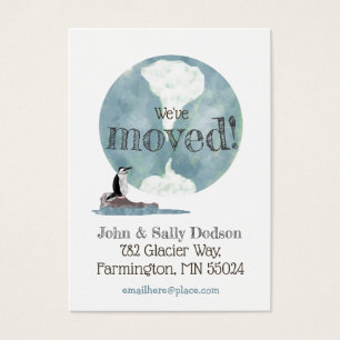 Pinguin Earth New Address Insert