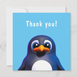 Pinguin Einladung