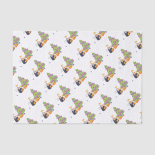 Pinguin-Engels-Weihnachten Seidenpapier