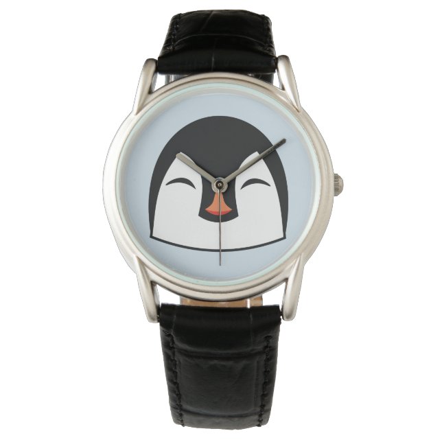 Pinguin Face Armbanduhr (Vorderseite)