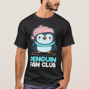 Pinguin Fan Club Pinguin Kinder Jungen Mädchen 6 T-Shirt
