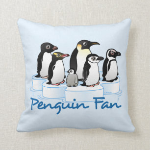 Pinguin-Fan Kissen